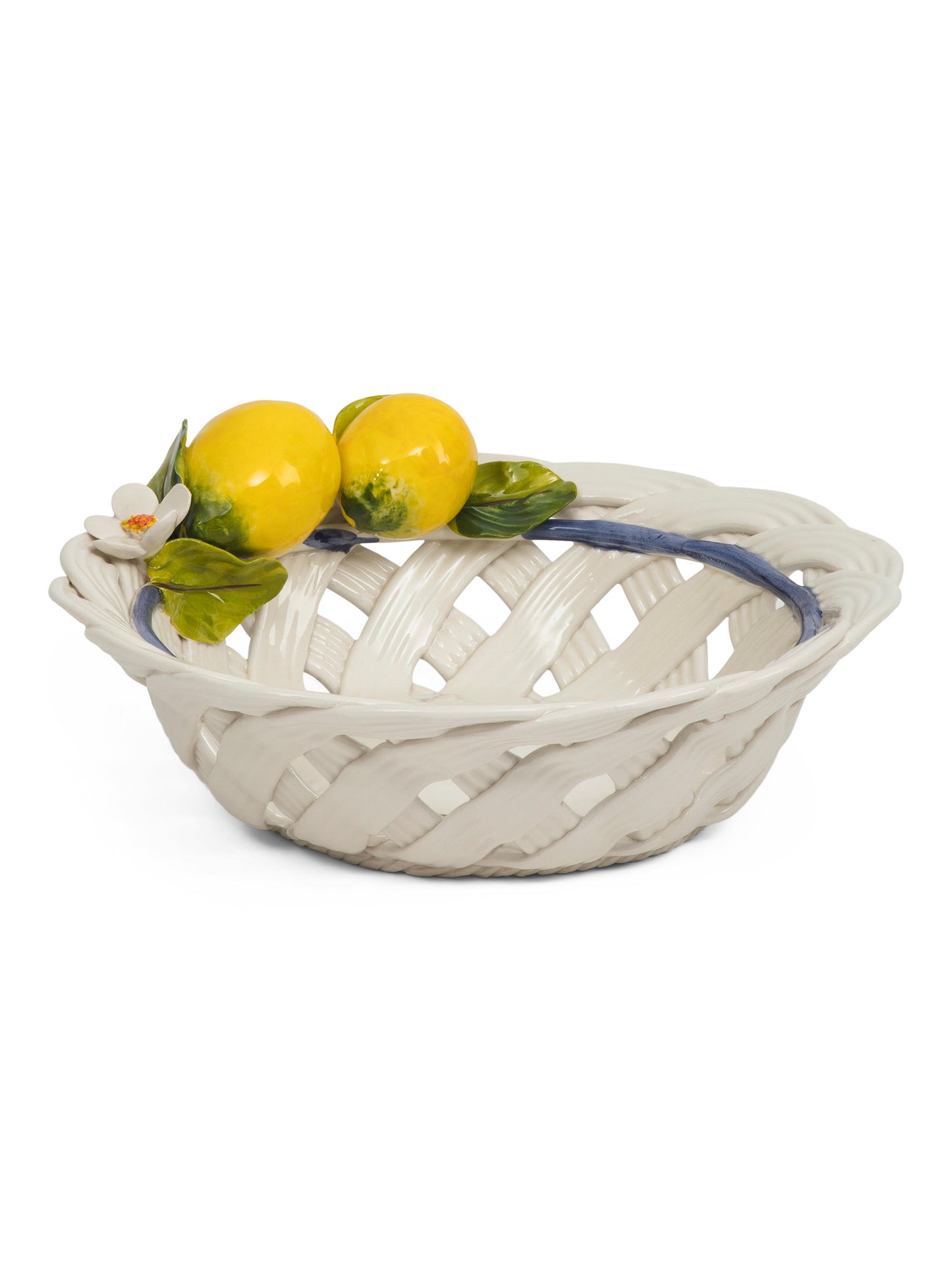 Made In Italy Limon Fettuccia Yuvarlaq Xidmət Səbəti
