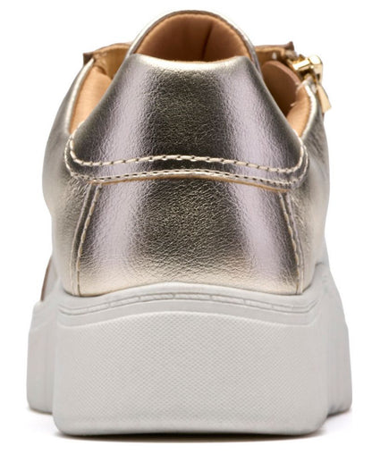 Clarks Qadın Mykah Joy Yuvarlaq Burun Krossovkası