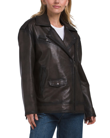 WALTER BAKER Leather Stephie Gödəkçəsi