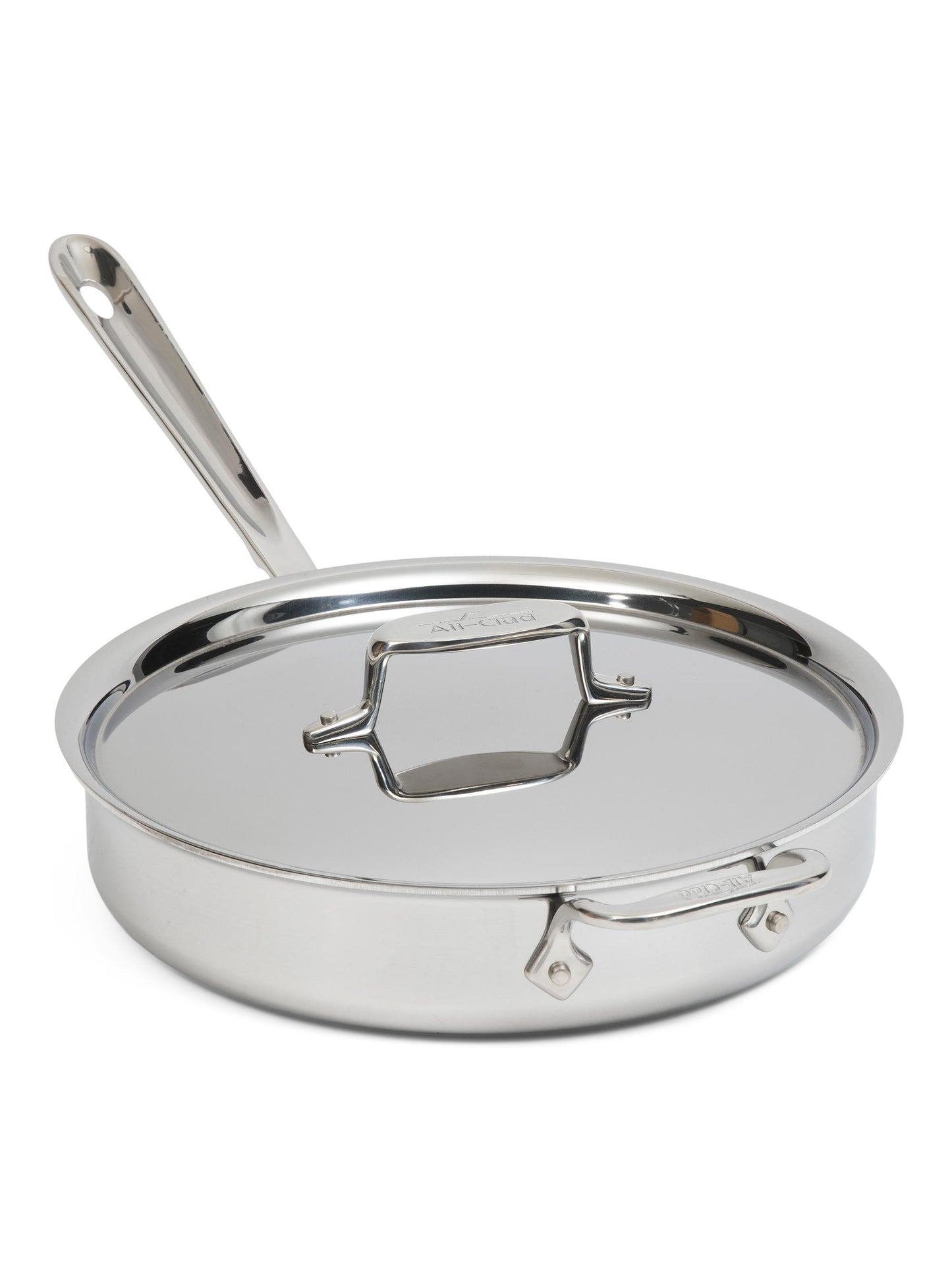 Made In USA 3qt Üç Katmanlı Paslanmayan Çelik Sauté Tava