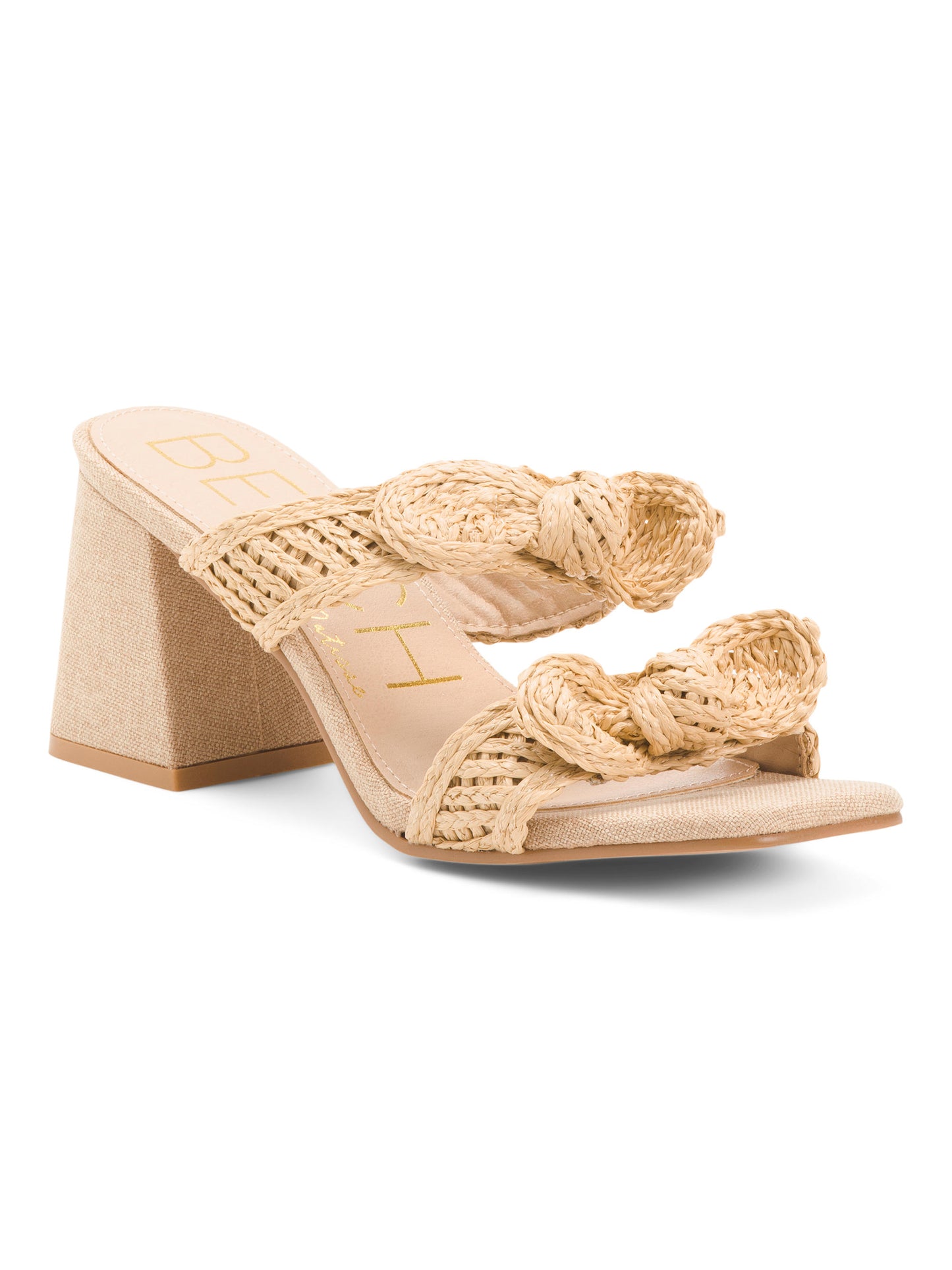 BEACH BY MATISSE Folly Raffia Sandalları