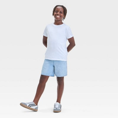 Cat & Jack Oğlan Qısa Tətəkli Köynəyi Off-White M