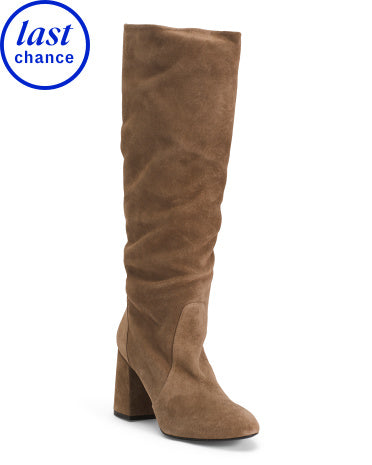 STUART WEITZMAN İspaniyada İstehsal Edilən Zımbalanmış Flareblock 85 Çəkmə