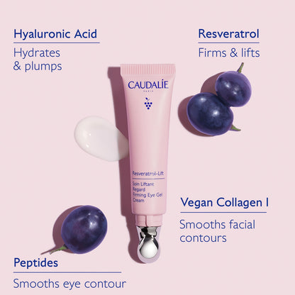 Caudalie Resveratrol-Lift Şişkinlik Giderici Göz Kremi Peptidlərlə