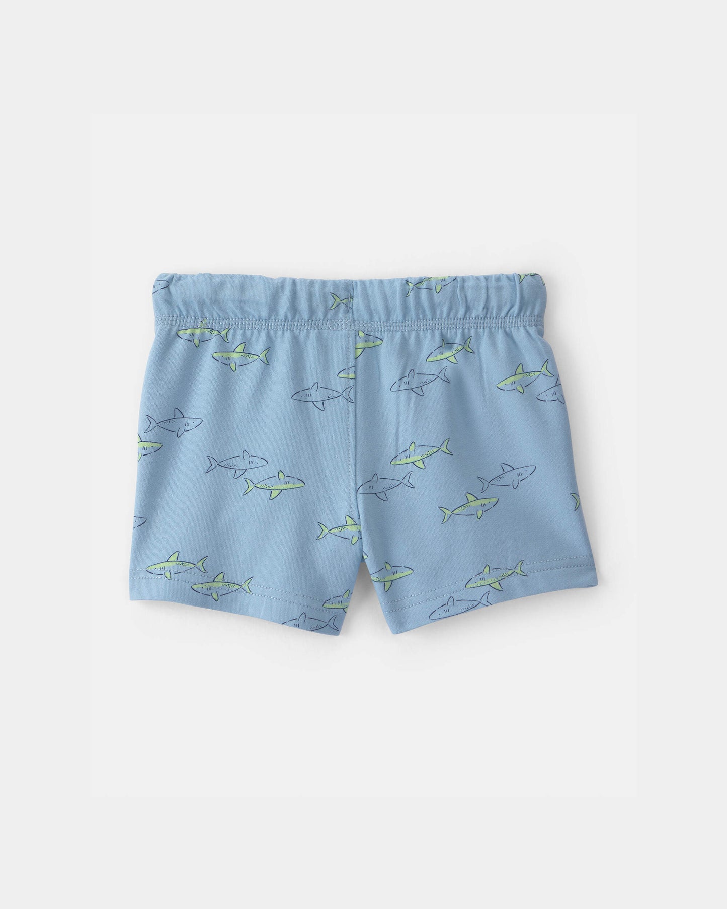 Carter's Oğlan Uşağı Shark Fransız Terry Şortları - Mavi