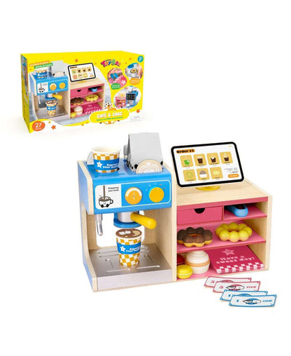 Geoffrey's Toy Box Kafe Tort Fırını Qəhvə Dükkanı Oyun Komplekti YoxYox