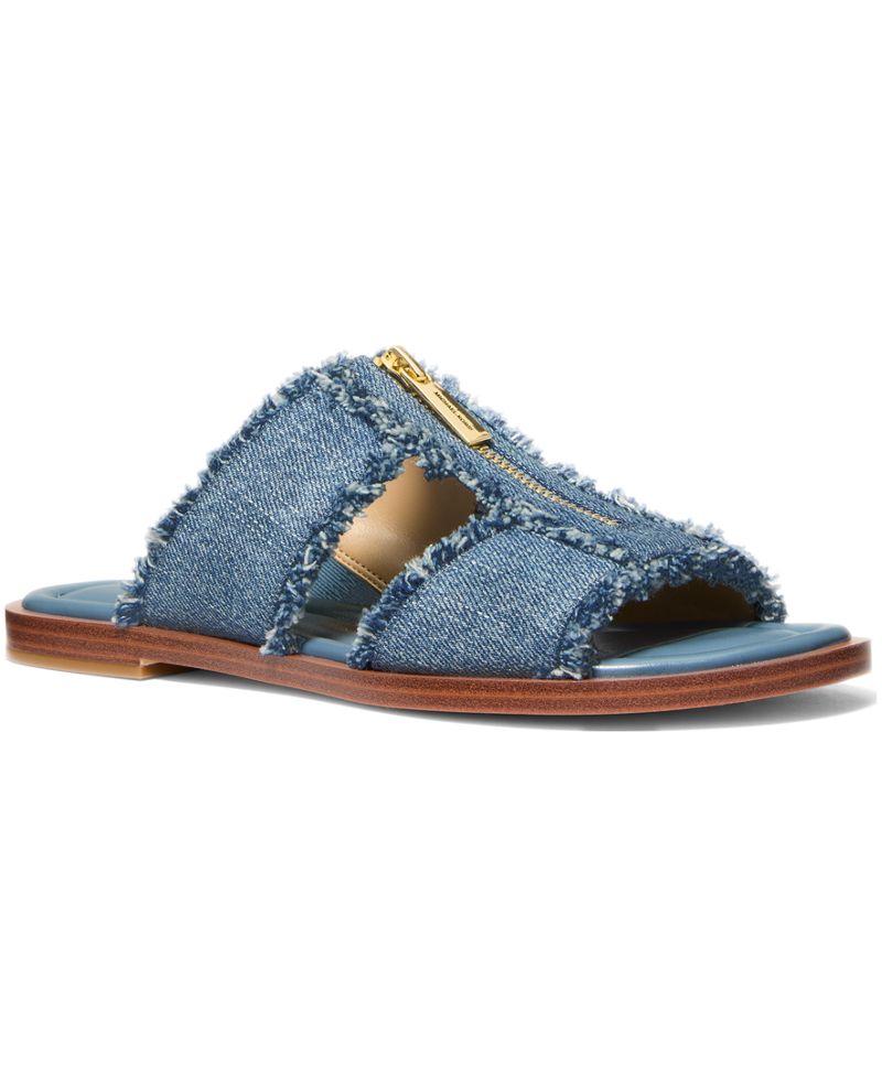MICHAEL Michael Kors Qadın Berkley Açıq Düz Sandal