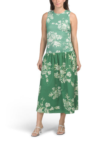 ALEXIA ADMOR Lyle Crew Neck Fit And Flare Midi Geyim