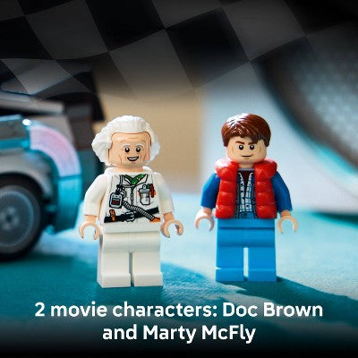 LEGO Speed Champions Gələcəkdən Qayıt Zaman Maşını 77256