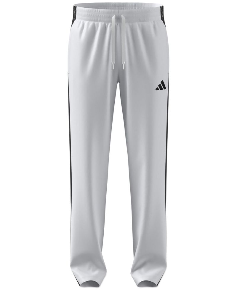 adidas Kişi 3-Şerit Açıq Paça Trеninq Şalvarı