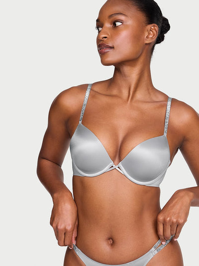 Victoria's Secret Bombshell Əlavə 2 Kupa Qradient Parıltılı Kəmər Fiqurlaşdırma Lifsesi