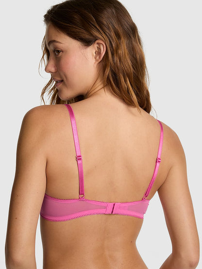 PINK Wink™ Açıq Dekolteli Yüngül Kəsilmiş Ləbəs