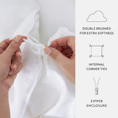 Becky Cameron Soft Farmhouse Florals Premium 3PC Yataq Dəsti, Ultra Yumşaq