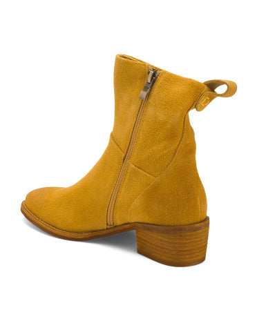 ANTELOPE Suede Comfort Topuqlu Çəkmə