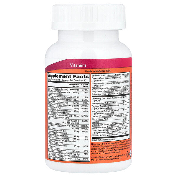 Now Foods Eve Superior Qadın Multivitamini 90 Tablet
