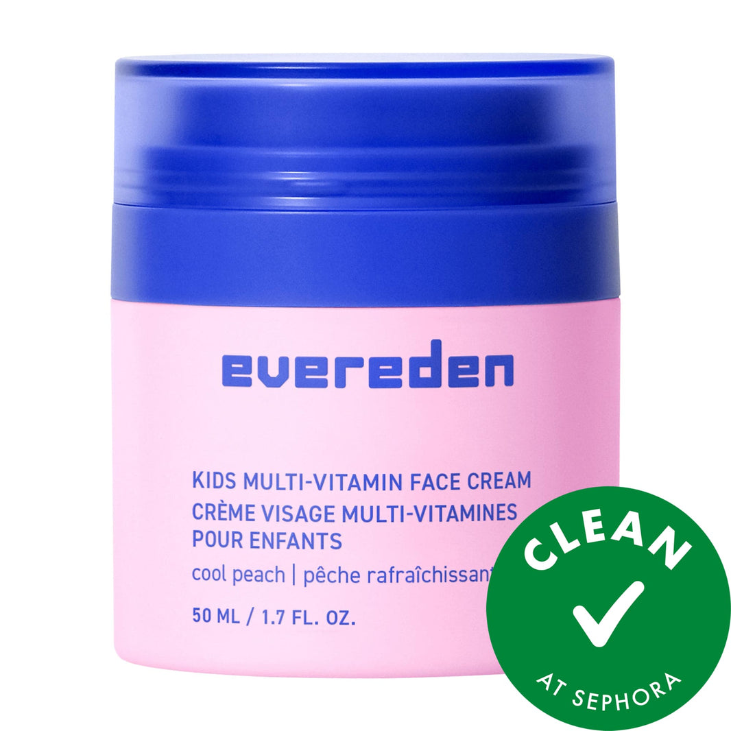 Evereden Uşaq və Yeniyetmə Multi-Vitamin Üz Kremi Vitamin E, B3, B5 (Niacinamide) və Squalane ilə