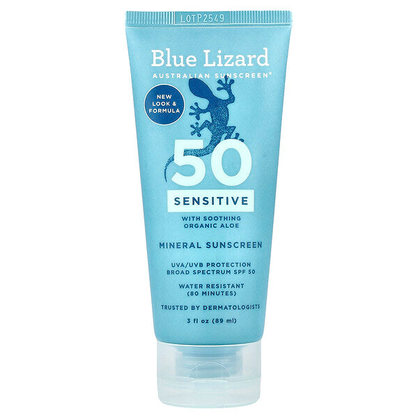 Blue Lizard Australian Günəş Kremi Həssas Dəri Mineral Günəş Kremi SPF 50 89ml