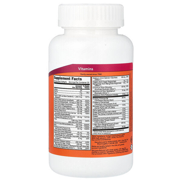Now Foods Eve Superior Qadın Multivitamini 90 Softgel