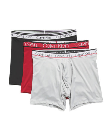 3'lü Paket Mikrofiber Elastik Çeşitli Boxer Şortu