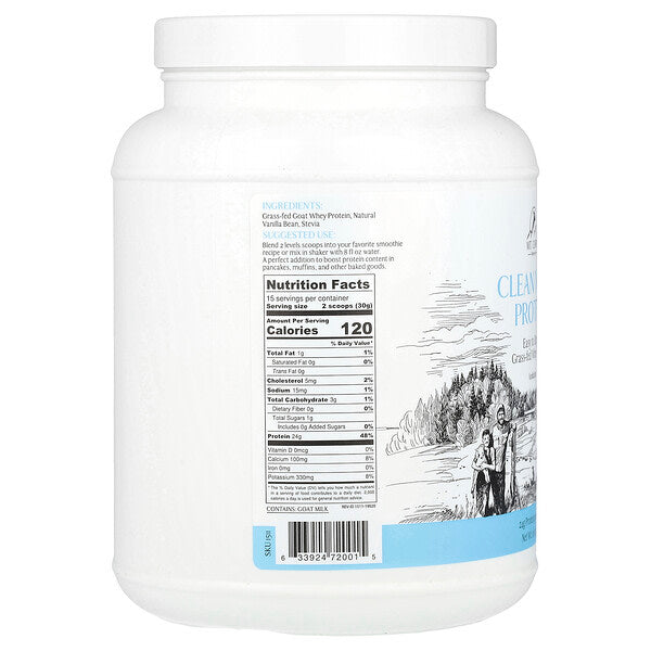 Mt Capra Clean Whey Protein Vanil Çəkirdi 453 G