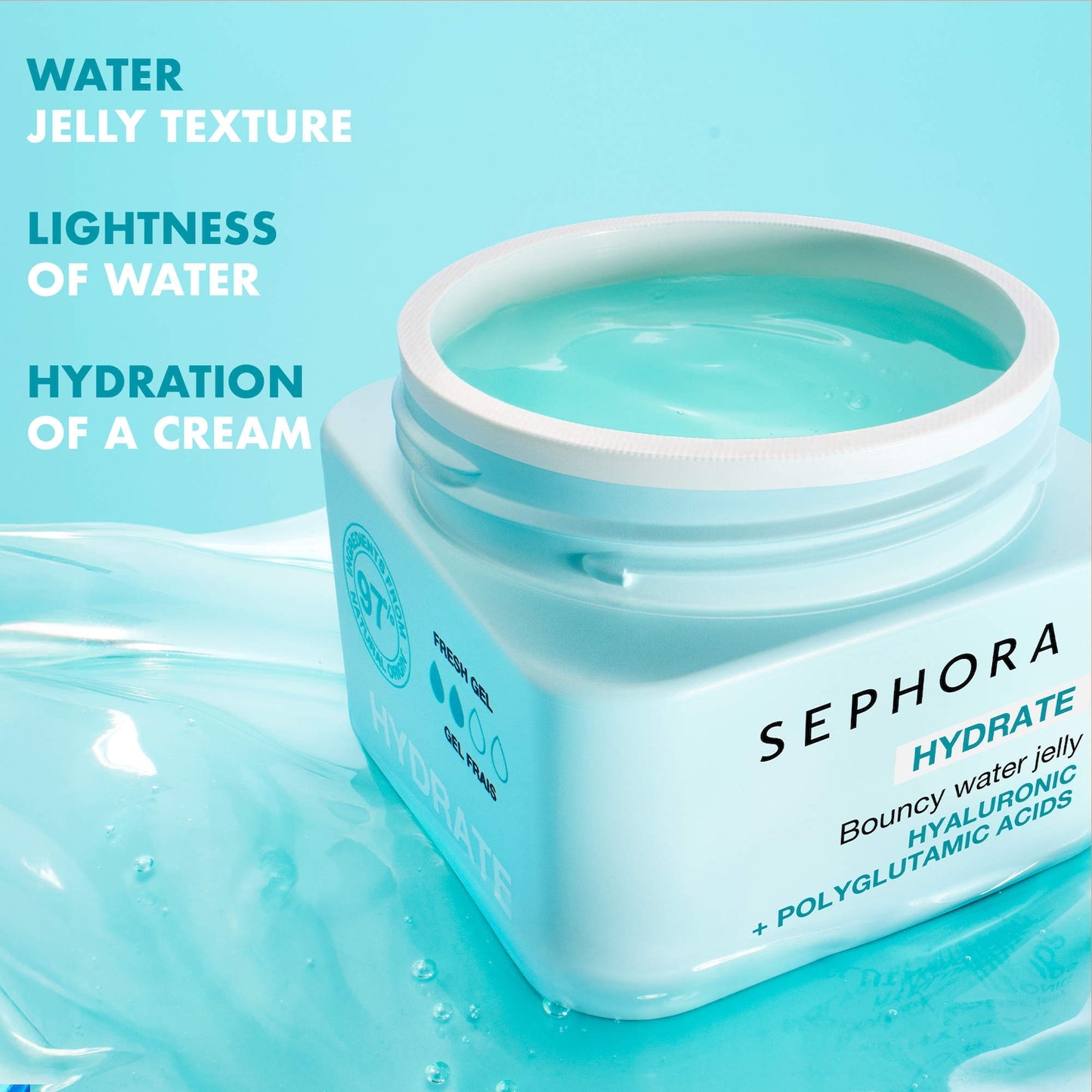 SEPHORA COLLECTION HYDRATE - Hialuron və Poliglutamik Turşular ilə Su Jelisi