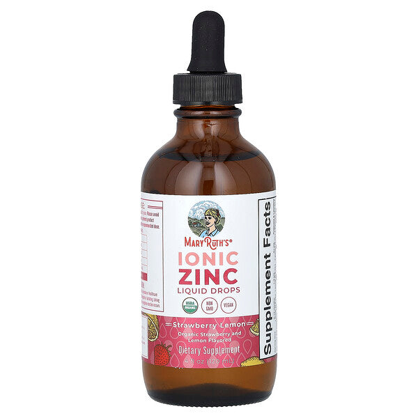 Maryruth S Üzvi İonik Sink Maye Damcıları Çiyələk Limon 3 Mg 120 Ml