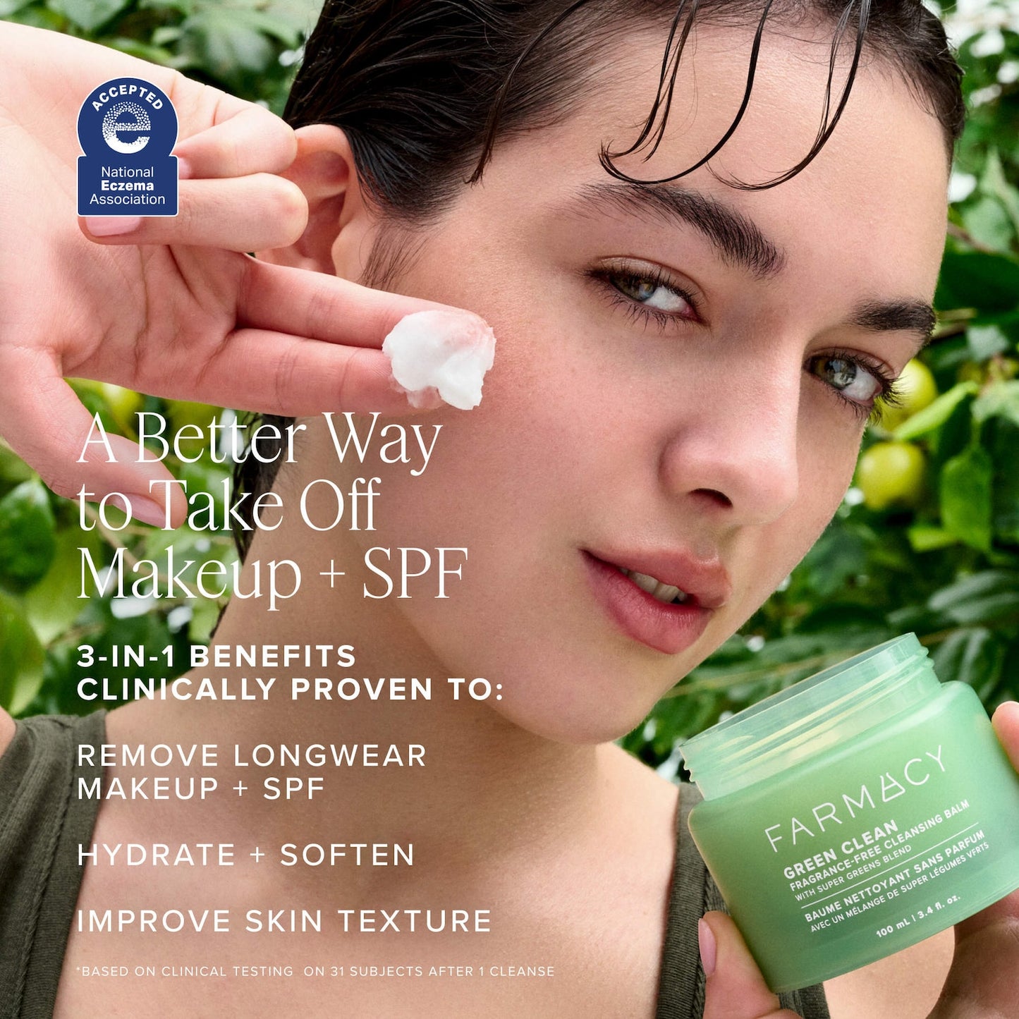 Farmacy Mini Green Clean Makyaj Çıxarıcı Təmizləyici Balm