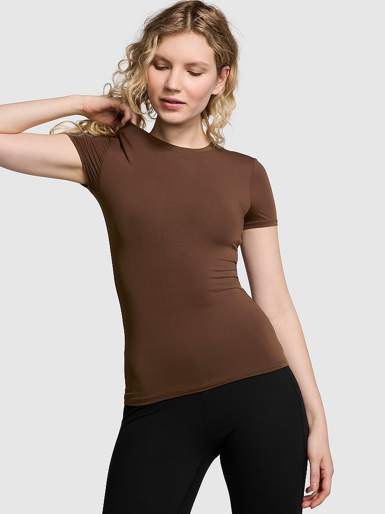PINK Base Stretch™ Short-Sleeve Tee