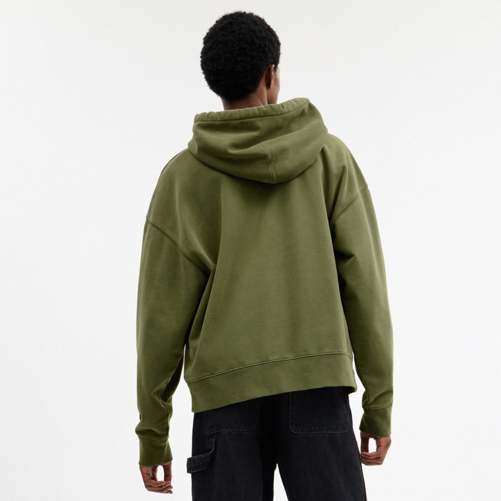 Coach Garment Dyed Spiral Huddi