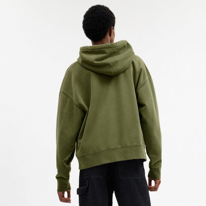 Coach Garment Dyed Spiral Huddi