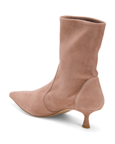 STUART WEITZMAN İspaniyada Hazırlanmış Nubuk Naomi 50 Çəkmə