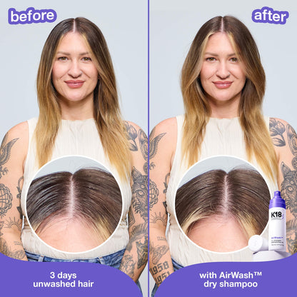K18 Biomimetic Hairscience Mini AirWash™ Quru Şampun