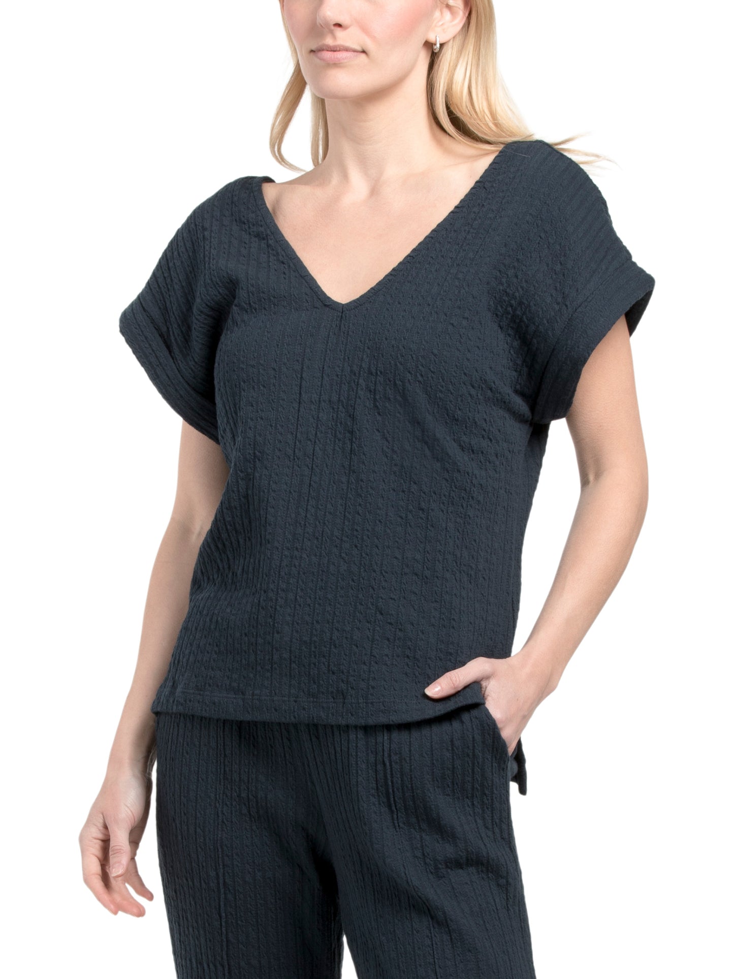 NATION Made In Portugal Lottie V-neck Köynək