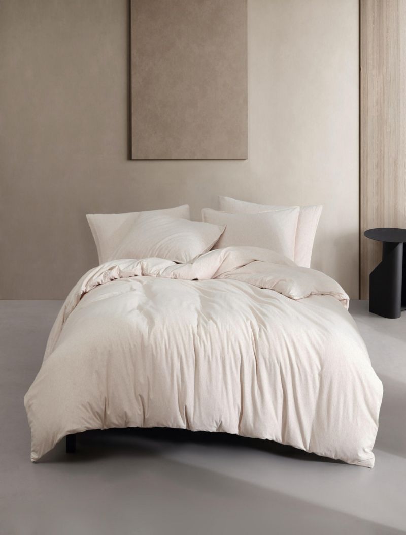 Calvin Klein Modern Cotton Melange Jersey Yorgan Örtüsü Dəsti