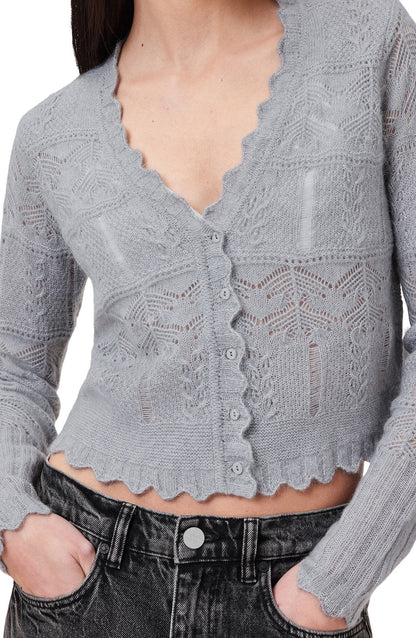 AllSaints Vanessa Yün və Alpaka Qarışıq Kardigan