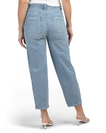 DEMOCRACY Ab Tech Sky Rise Barrel Leg Cins