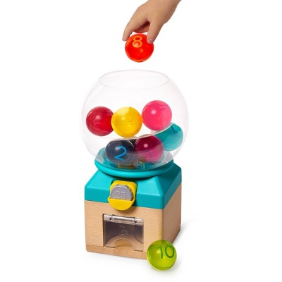 B. toys Rainbow Gumballs - Rəngli və Rəqəmli Sakşı Maşını: Körpə və Kiçik Uşaqlar üçün Öyrənmə Oyuncağı