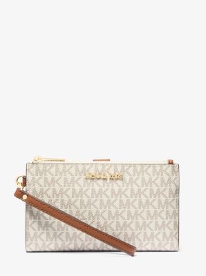Michael Kors Jet Set Travel Signature Logo Smartfon Cüzdanı