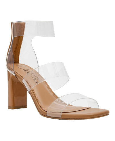 Wild Pair Qadın Zollaa Vinilə Block Topuqlu Sandal