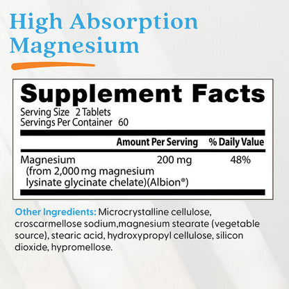Doctor's Best Yüksək Udulma Maqnezium 120 Tablet