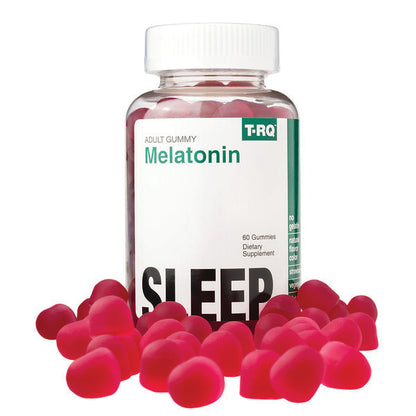 T Rq Adult Gummy Melatonin Sleep Çiyələk 60 Qamma Vitaminlər