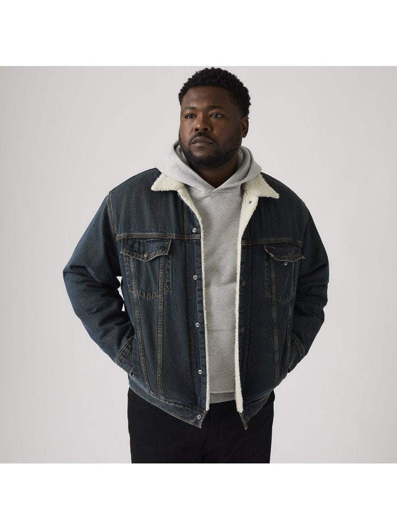 Levi's Sherpa Trucker Gödəkçəsi (Böyük Ölçü)