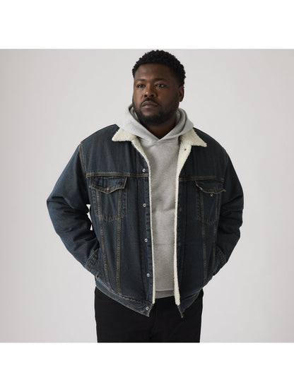 Levi's Sherpa Trucker Gödəkçəsi (Böyük Ölçü)