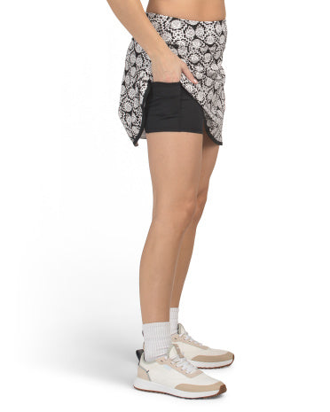 SIGRID OLSEN Flippy Mini Skort Uyğun Saç Bağlayıcısı ilə
