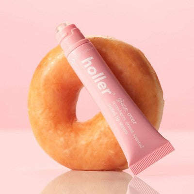 Holler and Glow Glaze Over Ciyelek Donut Ətirli Rəngli Lip Serum - 0.47 fl oz YoxYox