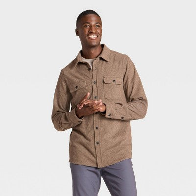 Goodfellow & Co Kişi Rahat Yumşaq Köynəyi Krem XXL