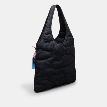 Coachtopia Loop Düz Tote Bulut Quilting ilə