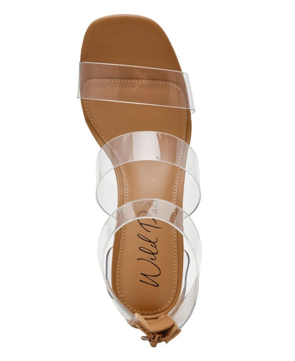 Wild Pair Qadın Zollaa Vinilə Block Topuqlu Sandal
