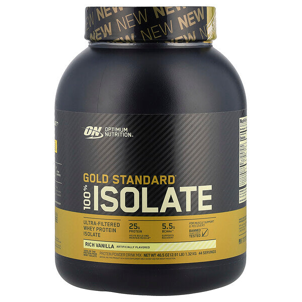 Optimum Nutrition Gold Standard 100 Isolate Zəngin Vanil 1,32 Kq