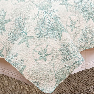 C&F Home Ocean Treasures 2-Parçalı Twin Yataq Dəsti